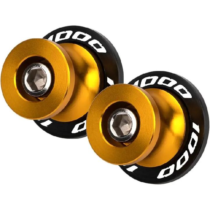 M8 Motorcycle Swingarm Bobbins For V-Strom 1000 (DL1000) 2002-2019 Paddock Stand Mounts with Shock Absorption Accessories