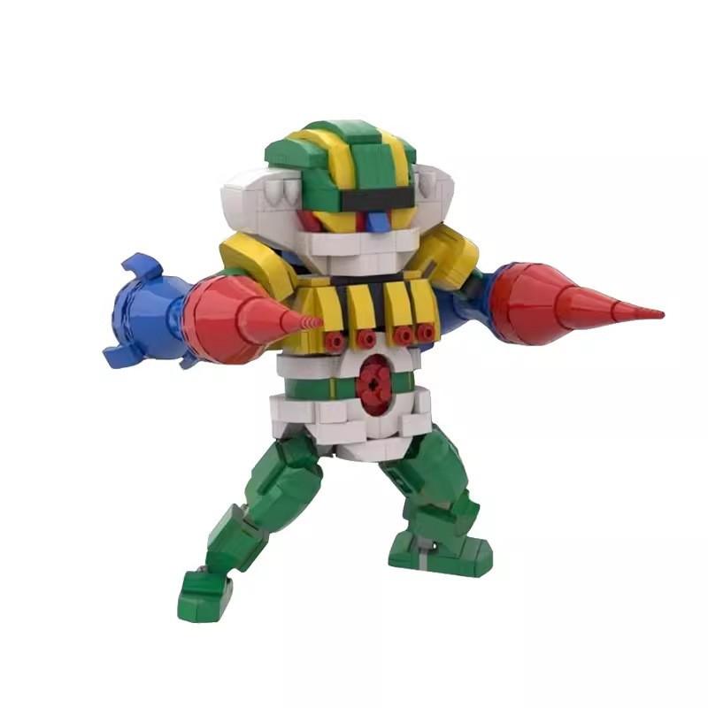 M-91607 Steel Jack Mech Building Block Assembly Set Compatible With Lego, Model Mech Animation Peripherals