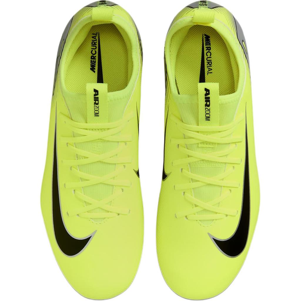 Nike Mercurial Vapor 16 Academy Fabric Sports Comfort Non-Slip Wear-Resistant Low-Top Kids Football Shoes Kids Football Shoes Yellow Black FQ8407-700