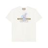 SS24 Drop Shoulder Sleeve T Shirt Women's Ecru 776596-XJGHQ-9095