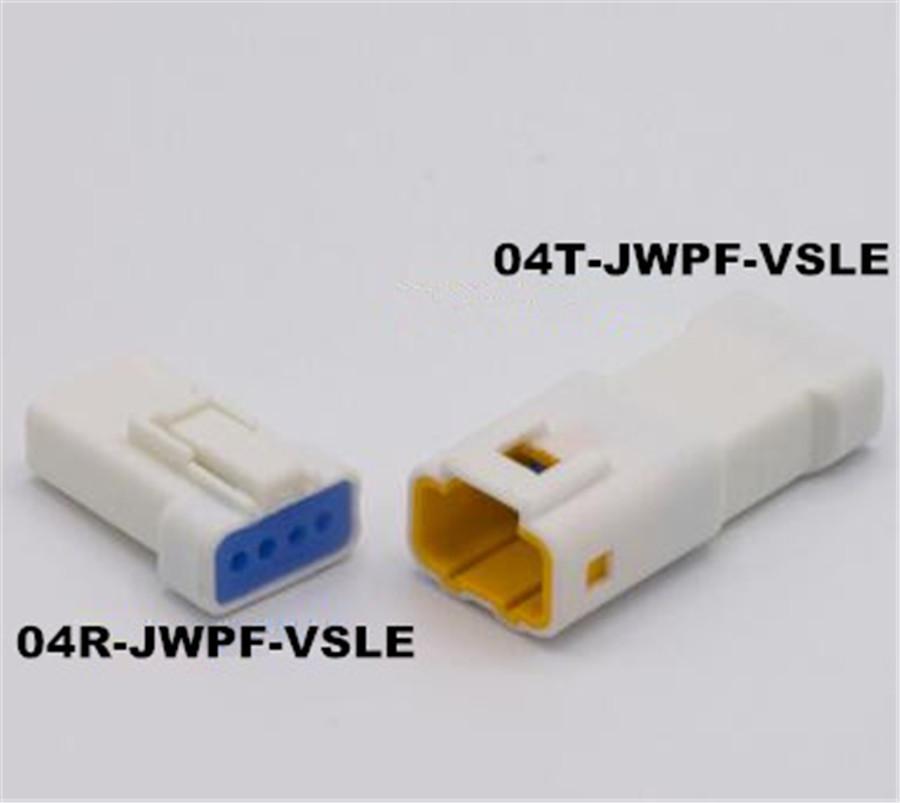 5 Sets 4 Pin Way Male Or Female Automotive Connector Plug Housing Wire Connector Terminal