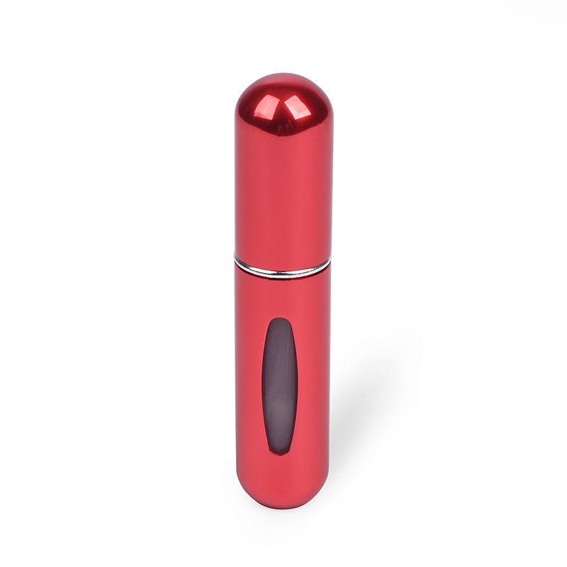 5ml Refillable Perfume Bottle - Bottom-Fill, Self-Priming, Recyclable, Rechargeable Spray, Portable Sample Size, Cosmetic Bottle.