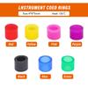 100Pcsbox Silicone Dental Instrument Color Code Rings Multi-Color Autoclavable Disinfection Orthodontic Universal Circle