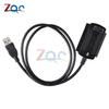 SATA PATA IDE Drive To USB Adapter Converter Cable for Hard Drive Disk HDD SSD 2.5" 3.5" with AC Power Data Transfer Reader Kit