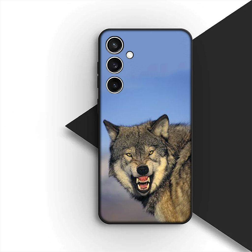Stalking Wolf Art Tiger Silicone Phone Cover for Motorola Moto Edge 70 60 Fusion NEO Pro G Stylus G56 G96 G04 G05 20 Soft Case