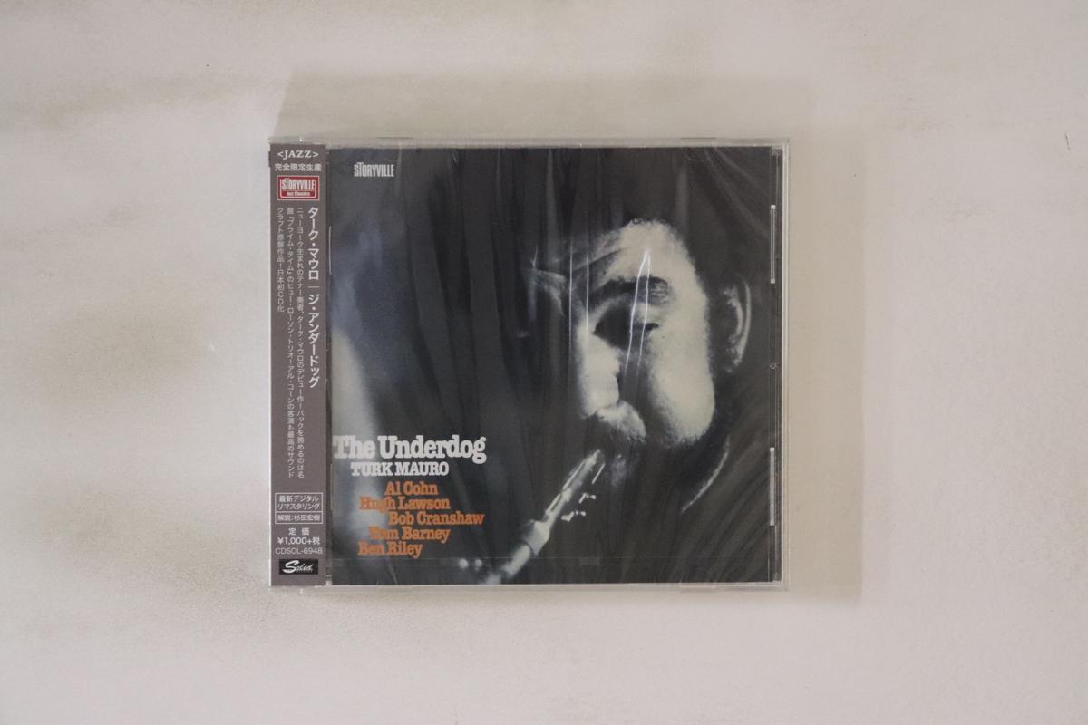 

CD TURK MAURO - Underdog CDSOL6948 SOLID RECORDS 2015 Japan Obi Jazz Used