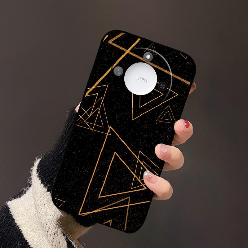 Luxury Cartoon Case For Honor X60 Soft TPU Silicone Phone Back Cover For Huawei Honor X60 BRC-AN00 Shockproof Bumper Phone Bags