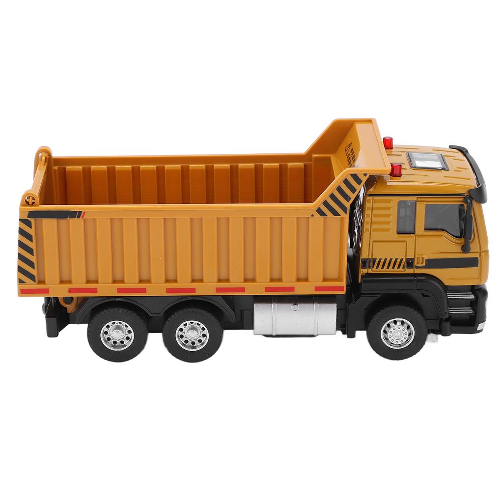 Alloy 1:50 Engineering Dump Truck Toy Model Flexible Construction Site Vehicle Toys for Kids and Decoration for House