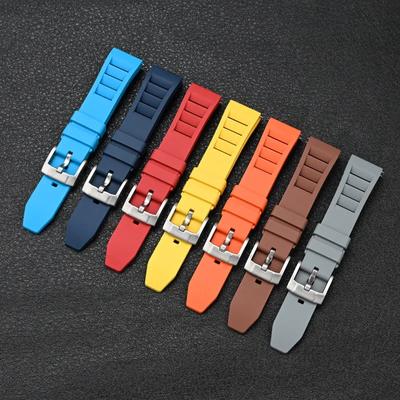 Watch Strap for Tissot Seiko Casio Quick Release Fluoro Rubber Watch Band Bracelet for Swatch Omega Men 20mm 22mm