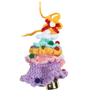 Yarn Crochet Christmas Tree Bell Pendant for ChristmasYear Carnival Party Homeschool Bar KTV Car Decoration Gifts