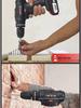 Industrial Grade Dual Speed Rechargeable Lithium Power Drill for Household and Multi-functional Use