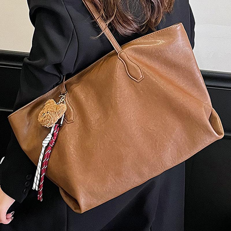 Large-capacity Bag - Stylish Single-shoulder Bag - High-quality Texture - Office Commuting Tote Bag