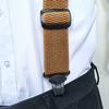 3.8cm Wide Work Suspenders with 3 Gripper Clasps Elastic Pants Braces  Business