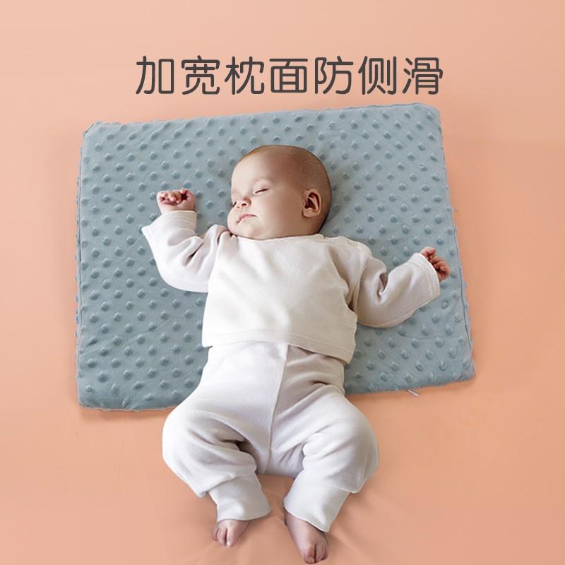 Baby Anti-Reflux Incline Pillow Newborns Feeding Support Cotton Filled Cover 48x35cm