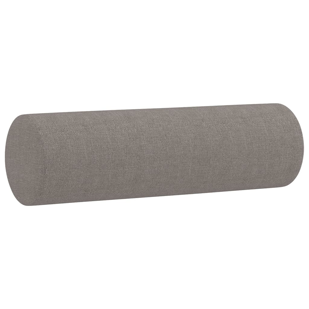 Vidaxl 3-Cz. Relaxation Set With Cushions, Taupe, Fabric