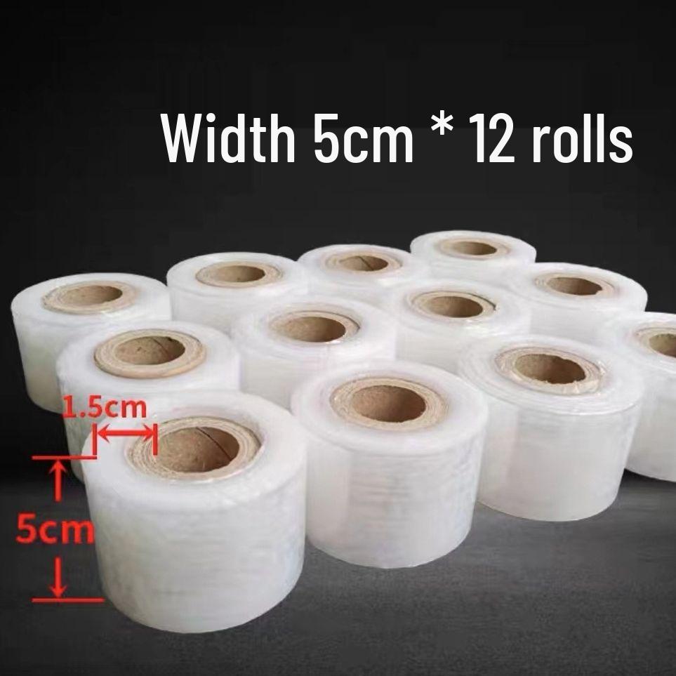 PE Stretch Film: Leak-Proof Industrial & Household Pallet Wrapping, Various Roll Sizes
