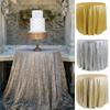 Elegant And Shimmering Sequin Tablecloth 48'' Round For Wedding And Dining Tables