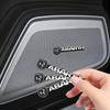 2/4Pcs 3D Aluminum Car Audio Stereo Speaker Badge Emblem Sticker For Abarth Punto 124 125 500 Fiat Viaggio Car Accessory