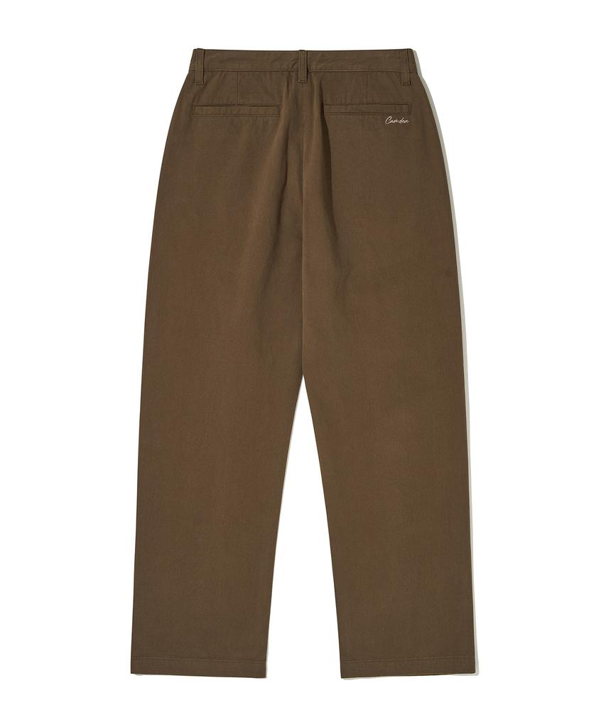 URBANDTYPE Camden Washed Chino Pants_Brown