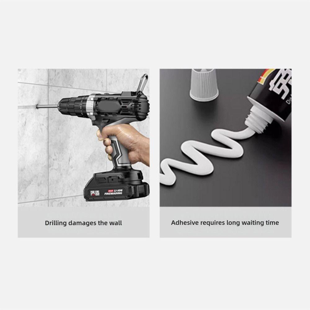 White Beige Tissue Storage Box Sucker Install Paper Towel Box  Organizer