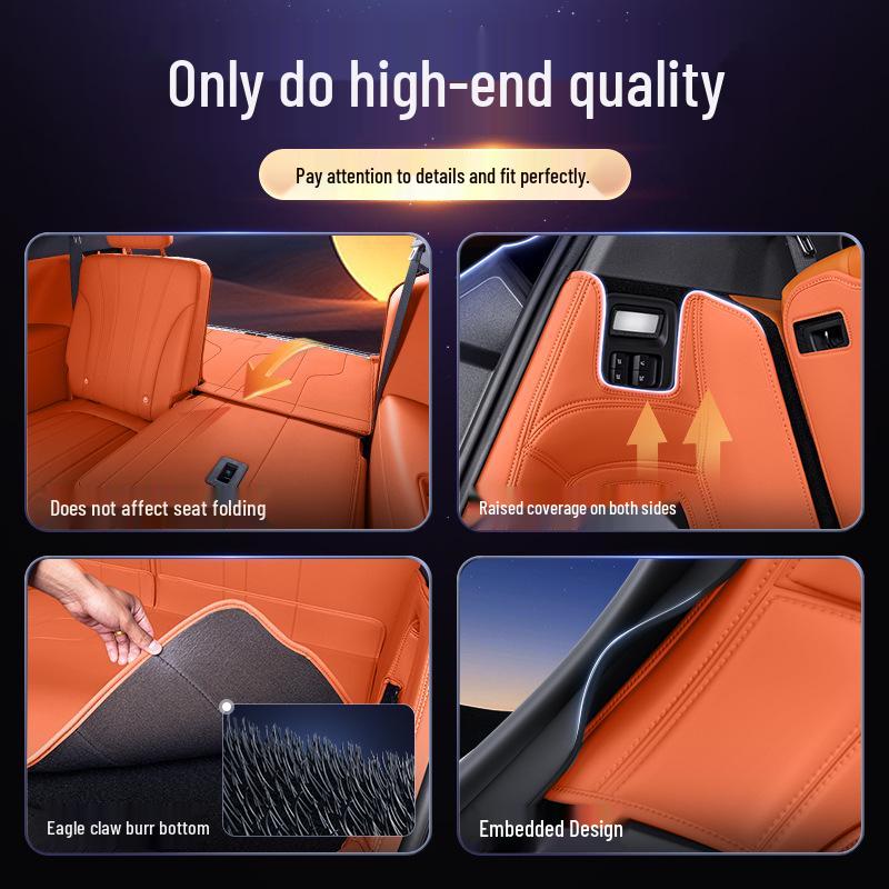 Comprehensive Full Coverage Trunk Mat for 2025 Geely Galaxy M9 Car