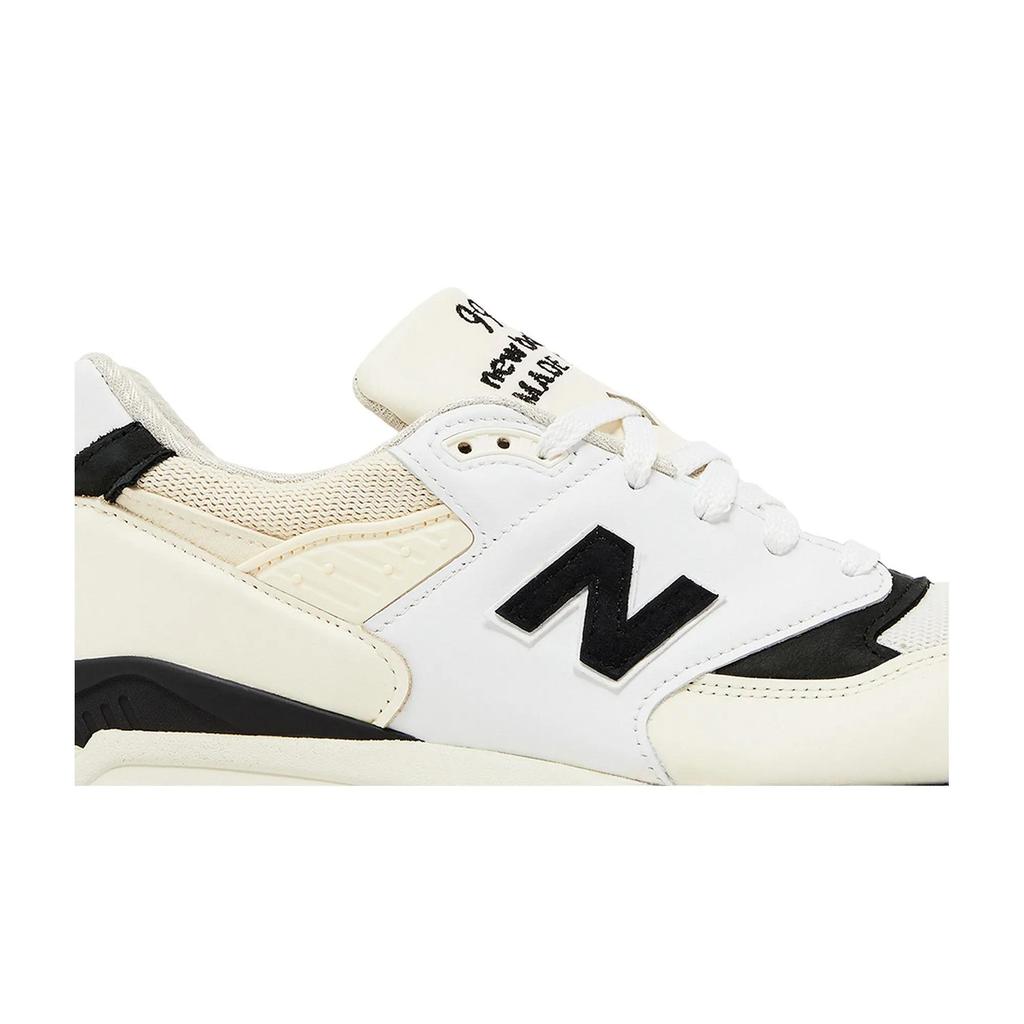 New Balance 998 Made in USA 'White Black' (Unisex) White / Black Running Shoes U998TI
