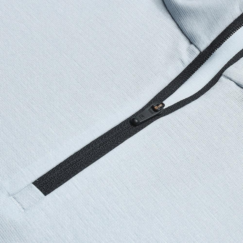 New FILA Golf Series T Shirts Men's Satin Gray Blue A11M545223FLB