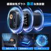 Electric Bicycle/Motorcycle/Car Air Pump, Cordless, 6000mAh High-Capacity Battery, Compatible with Presta/Schrader/American Valves, Automatic Shut-off