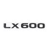 3D ABS Logo For Lexus GX470 LX570 LX600 RX350 RX300 Emblem Number Letters Sticker Car Trunk Badge Adhesive Decal Accessories AEM1