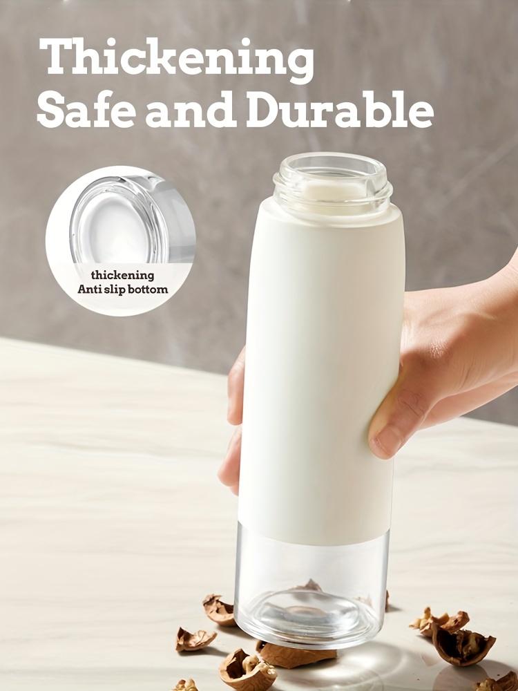 Auto Open Glass Oil Dispenser  BPA Free, Leakproof Kitchen Seasoning Bottle for Olive Oil Vinegar