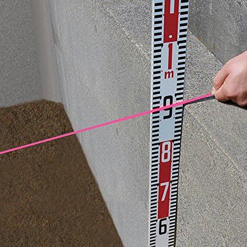 Shinwa Sokutei Rubber Water Line, Reel-Wound, Fluorescent Pink, 3mm x 30m, 78564