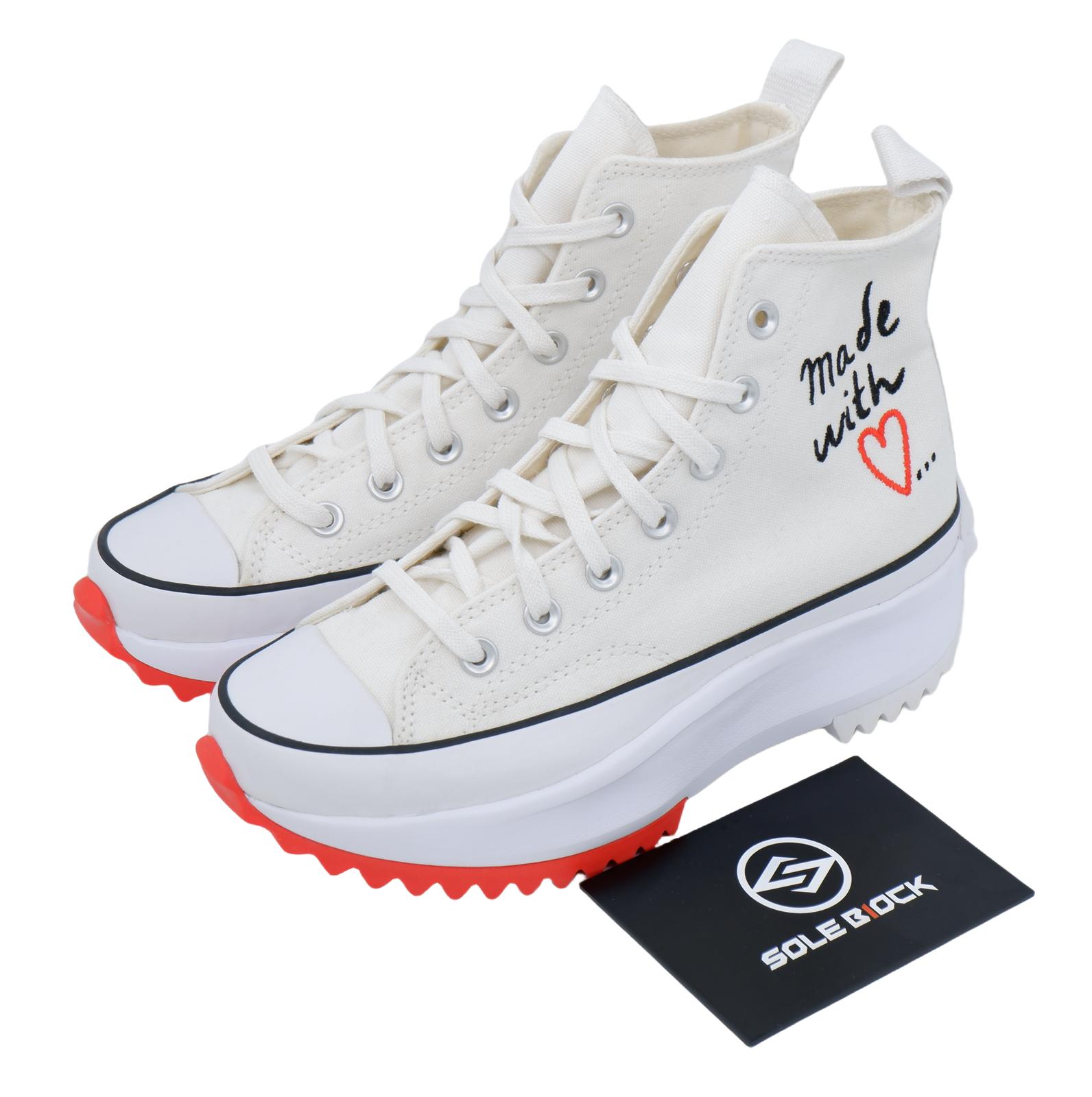 

Converse Жіночі Run Star Hike High Зроблено з любов ю - Білі Жіночі 571874C 38