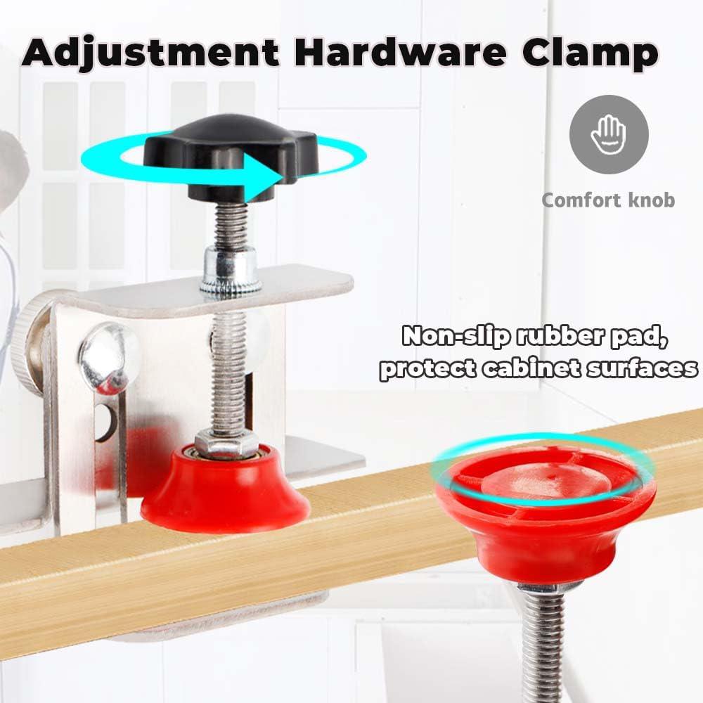Adjustable Cabinet Door Installation Positioner Stainless Steel Cabinet Locator Mounting Jig Installing Cabinet Doors Tool