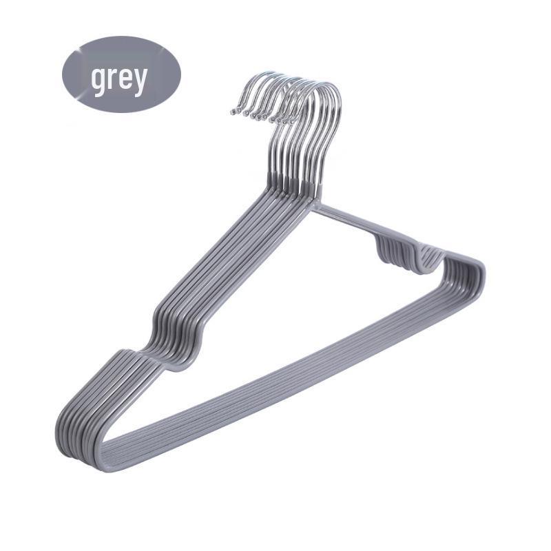 Thickened Non-Slip Stainless Steel Clothes Hanger for Adults