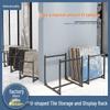 U-Shaped Large Capacity Tile Display Rack for 750*1500 Sintered Stone Tiles & 600*1200 Floor Tiles