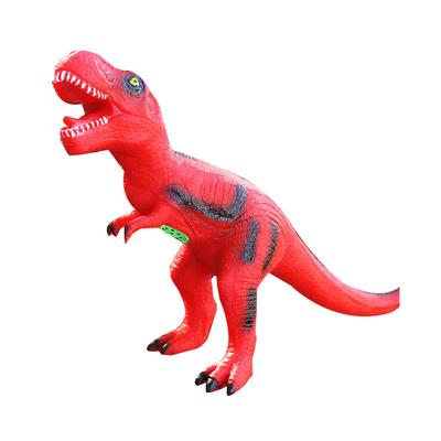 Großes Dinosaurierspielzeug Elektrischer Sound Dinosaurierfigur Simulation Tyrannosaurus Modell für Kinderunterhaltung Rot