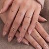 Tribal Linien Totem Finger Tattoo Aufkleber Einfache Persönlichkeit Nische Dunkle Tattoo Aufkleber