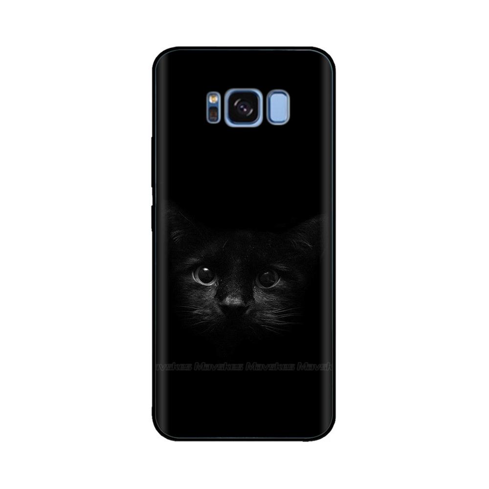 For Samsung Galaxy S8 Plus Phone Case Heart-Butterfly Funda For Samsung S8 S8Plus Cases Liquid Silicone Bumper GalaxyS8 Shells
