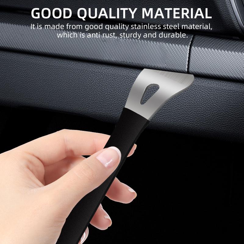 AUK2 for Nissan X-trail Qashqai Note Juke Micra Leaf Car Interior Installation Removal Tool Stainless Steel Pry Plate Car accessories
