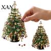 Perlenbastelsets für Erwachsene DIY Perlen-Weihnachtsbaum-Set, Handgemacht mit LED-Lichtern, Festliche Geschenkideen Feiertags-Bastelprojekt, Set Erwachsene,