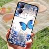 Für Vivo Y17s Hülle Mode Cartoon Schwarz Silikon Weiche Rückseite Hülle Für Vivo Y17s Handyhülle Cover 6,56" Y 17 s Funda Coque