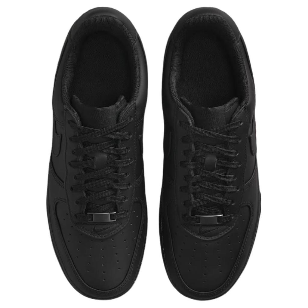 Nike Air Force 1 Low Top Skateboard Shoes Unisex Black Sneakers IM3078-001