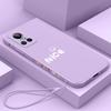RealmeGTNEO3 Mobile Phone Case Liquid Silicone Protective Case All-inclusive Straight Edge Anti-drop Soft Case