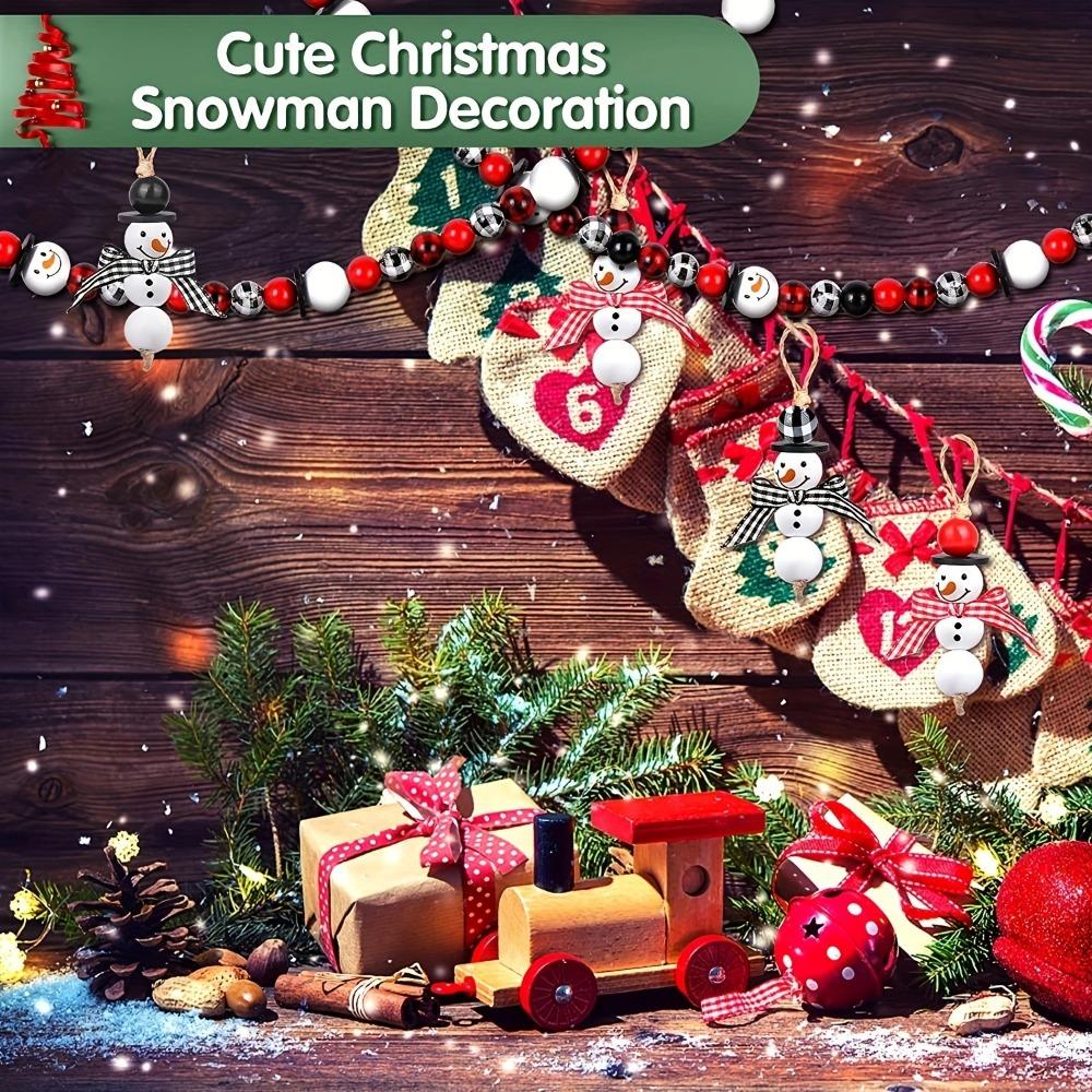 Beads Wooden Diy Christmas Charm Bracelet Making Kit Diy Crafts Beads Jewelry Making Set Christmas Decoration For Girls Women