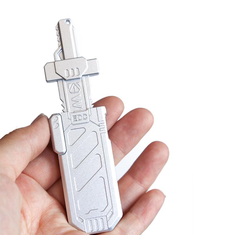 Lie Kong Sword Fidget Slider ADHD Metal EDC Fidget Toys Office Desk Toys Anxiety Stress Relief Toys Adults Gifts