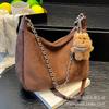 Fashion Commuter Large-capacity Chain Underarm Bag Women's 2025 New Autumn and Winter Simple Versatile Tote Bag Shoulder Bag
