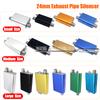 24mm Muffler Silence S Curved Air Diesel Parking Heater Exhaust Pipe For Car Truck VAN for Webasto Eberspacher Aluminum Alloy