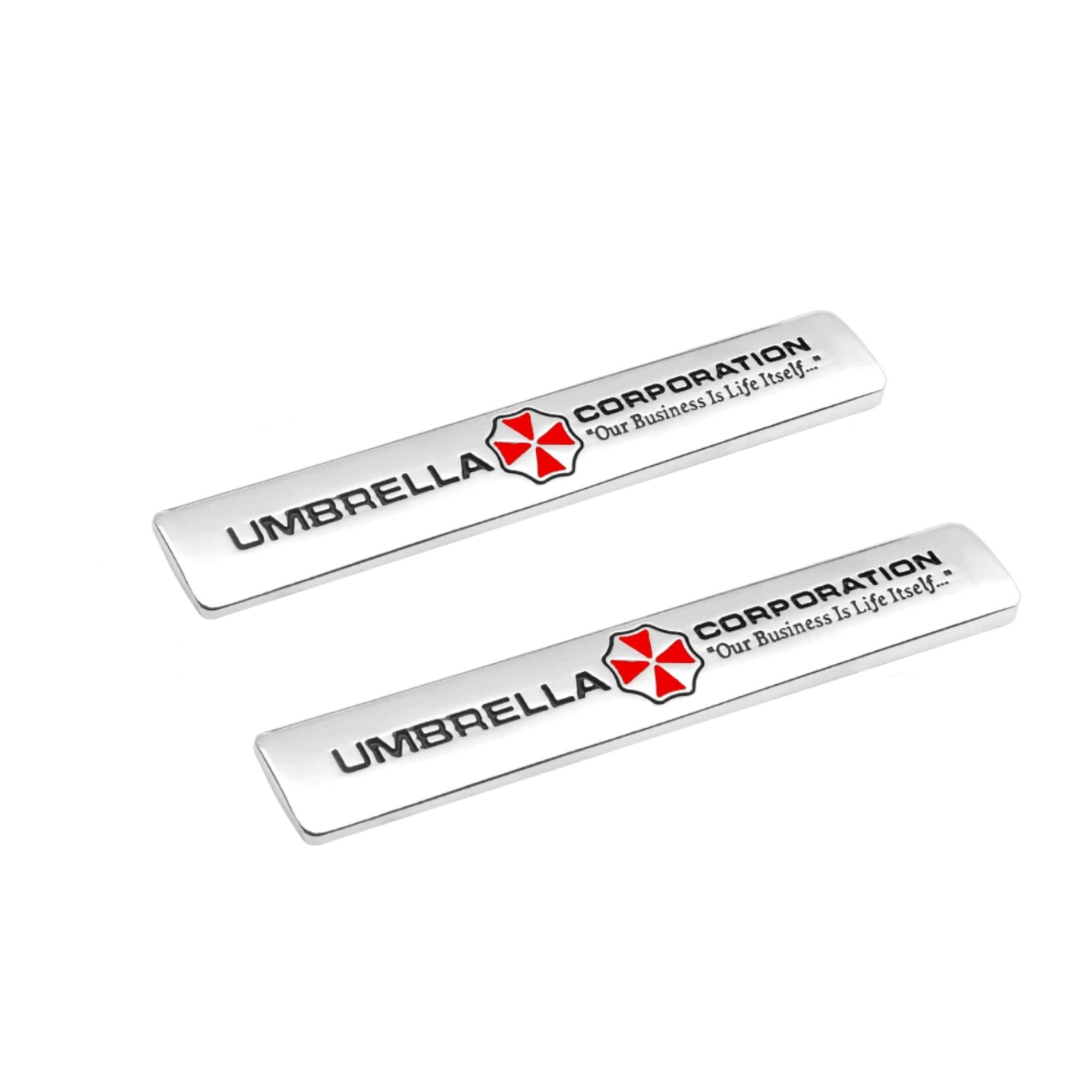 2Pcs 3D Metal Logo Car Fender Side Emblem Badge Rear Bumper Trunk Fender Sticker Car Styling Accessories 9.3cm