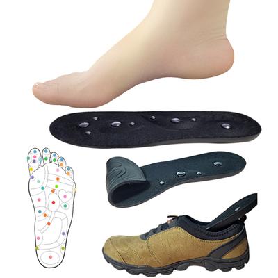 1 pár magnetických vložek Gelové akupresurní vložky do chodidel s magnety Ortopedická vložka na podporu klenby pro muže Ženy