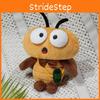Cute Cockroach Cartoon With Bow Tie Slippers Plush Toy For Birthday Gift